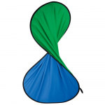 Hama Hopfällbar Bakgrund 2-i-2 Grön/Blå 150x200 cm Hama Hopfällbar Bakgrund 2-i-2 Grön/Blå 150x200 cm