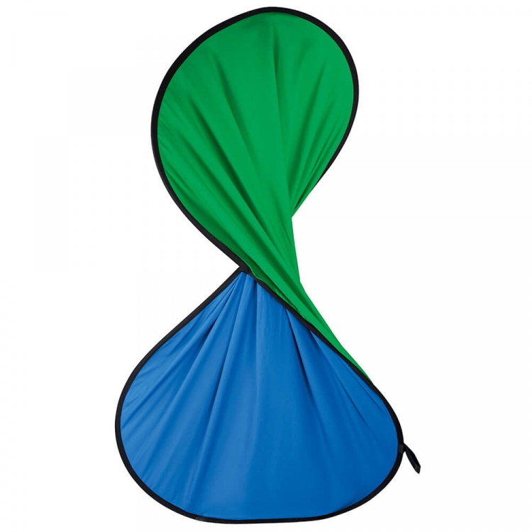 Hama Hopfällbar Bakgrund 2-i-2 Grön/Blå 150x200 cm Hama Hopfällbar Bakgrund 2-i-2 Grön/Blå 150x200 cm