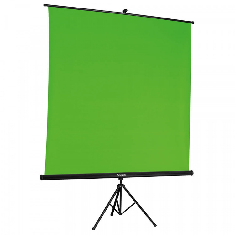 Hama Green Screen Bakgrund med stativ 180x180 cm
