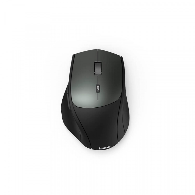 Hama Mus Trådlös Dual Mode USB-C/USB-A 6-knapps Svart Hama Mus Trådlös Dual Mode USB-C/USB-A 6-knapps Svart