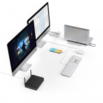 Hama USB-C Dockningsstation Connect2Office Pro 10 Portar Hama USB-C Dockningsstation Connect2Office Pro 10 Portar