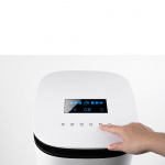 BLACK+DECKER Luftkylare LED Display Vit