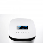 BLACK+DECKER Luftkylare LED Display Vit