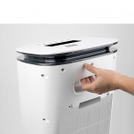 BLACK+DECKER Luftkylare LED Display Vit