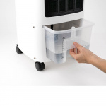 BLACK+DECKER Luftkylare LED Display Vit