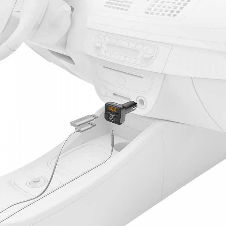 Hama FM-sändare AUX-IN och USB-IN Hama FM-sändare AUX-IN och USB-IN