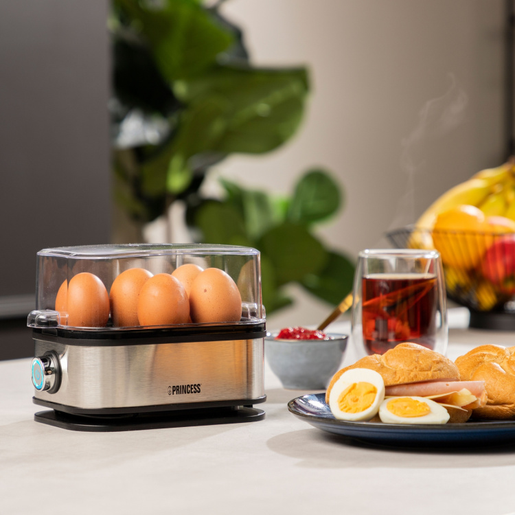 Princess Äggkokare 6ägg 400Watt Rostfritt stål Princess Äggkokare 6ägg 400Watt Rostfritt stål