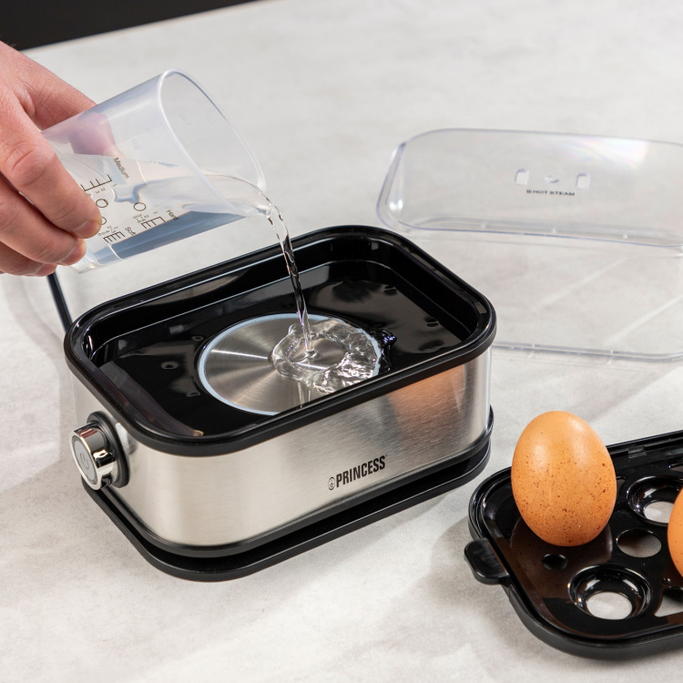 Princess Äggkokare 6ägg 400Watt Rostfritt stål Princess Äggkokare 6ägg 400Watt Rostfritt stål