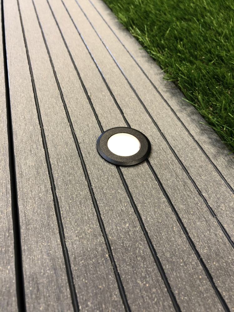 LightsOn Orion infälld spot 10st Svart