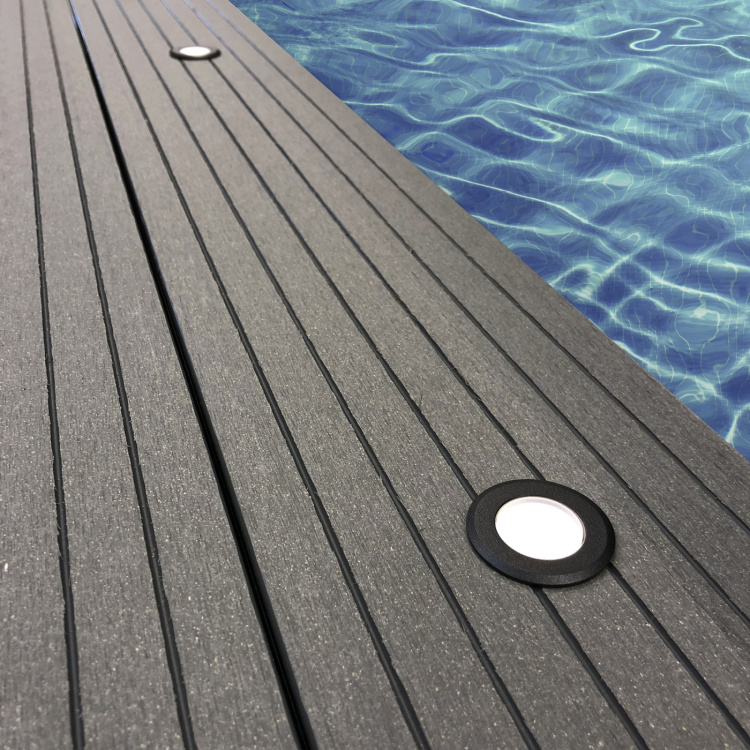 LightsOn Orion infälld spot 10st Svart