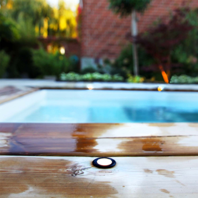 LightsOn Orion infälld spot 10st Svart