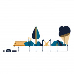 LightsOn Nova Trädgårdsspot Varmt till kallt ljus Sv