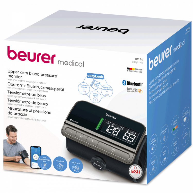 Blodtrycksmätare - easyLock Bluetooth BM 81