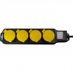 LogiLink Grenuttag 4-vägs med brytare Utomhusbruk IP44 LogiLink Grenuttag 4-vägs med brytare Utomhusbruk IP44