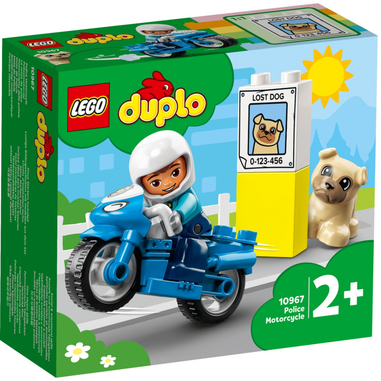 LEGO Duplo - Polismotorcykel 10967 LEGO Duplo - Polismotorcykel 10967