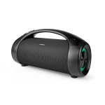 Nedis Bluetooth® Party Boombox | 6 timmar | 2.0 | 150 W | Uppspelning av media: AUX / USB | IPX5 | Synkroniseringsbar | Bärhandtag | Festljus | Svart