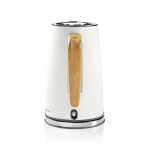 Nedis Vatten kokare | 1.7 l | Soft-Touch | Vit | Roterbar 360 grader | Dolt värmeelement | Strix® kontroll | Koka-tort funktion