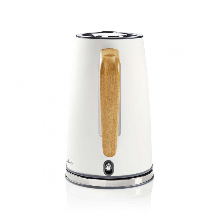 Nedis Vatten kokare | 1.7 l | Soft-Touch | Vit | Roterbar 360 grader | Dolt värmeelement | Strix® kontroll | Koka-tort funktion