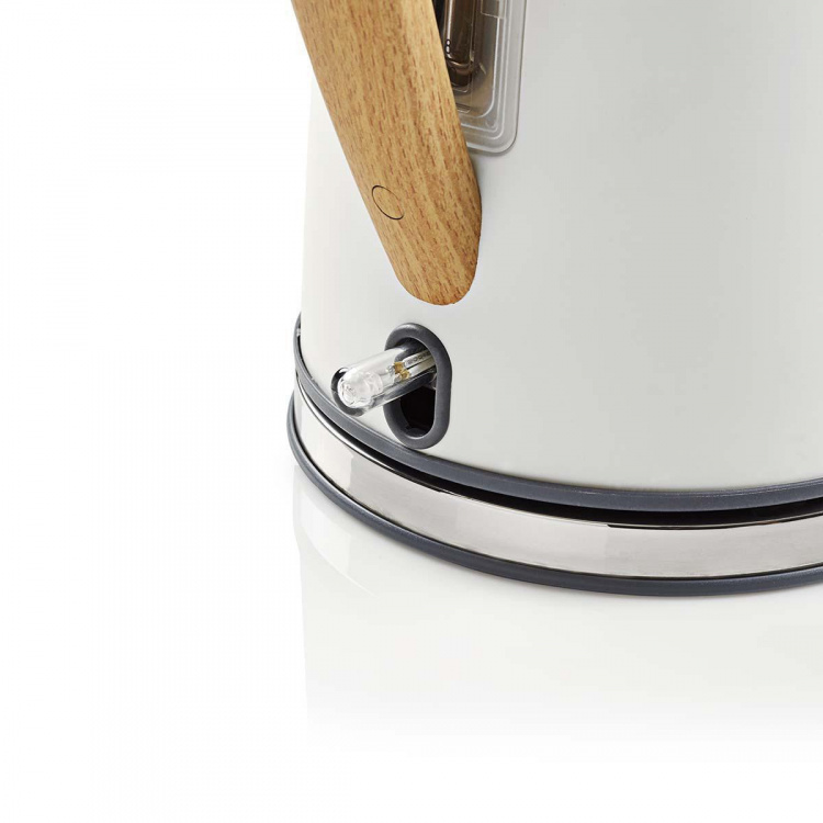 Nedis Vatten kokare | 1.7 l | Soft-Touch | Vit | Roterbar 360 grader | Dolt värmeelement | Strix® kontroll | Koka-tort funktion