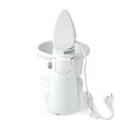 Nedis Hand visp | 200 W | 5 hastighetsinställning | Turbofunktion | Svarvskål / 2 degkrokar / 2 vispar | Grå / Vit