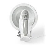 Nedis Hand visp | 200 W | 5 hastighetsinställning | Turbofunktion | Svarvskål / 2 degkrokar / 2 vispar | Grå / Vit