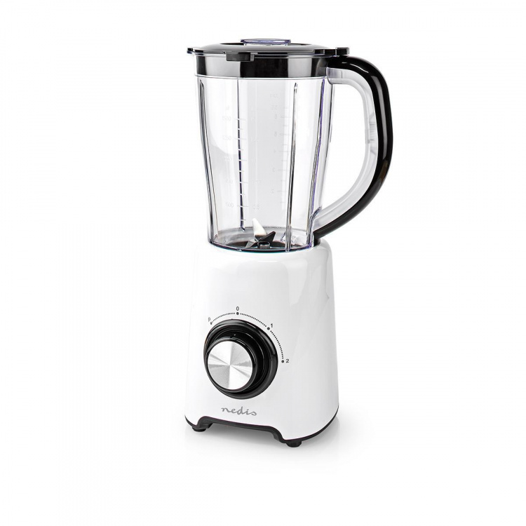 Nedis Blender | 800 W | 1.5 l | Plast | 2 hastighetsinställning | Vit Nedis Blender | 800 W | 1.5 l | Plast | 2 hastighetsinställning | Vit