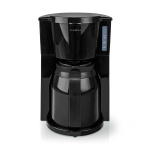Nedis Kaffebryggare | Filtrera kaffe | 1.0 l | 8 Koppar | Svart