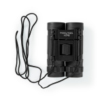 Nedis Binocular | Förstoring: 8 x | Objektivlinsdiameter: 21 mm | Synfält: 128 m | Resväska ingår | Svart