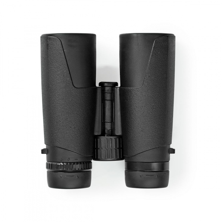 Nedis Binocular | Förstoring: 10 x | Objektivlinsdiameter: 42 mm | Synfält: 96 m | Resväska ingår | Svart