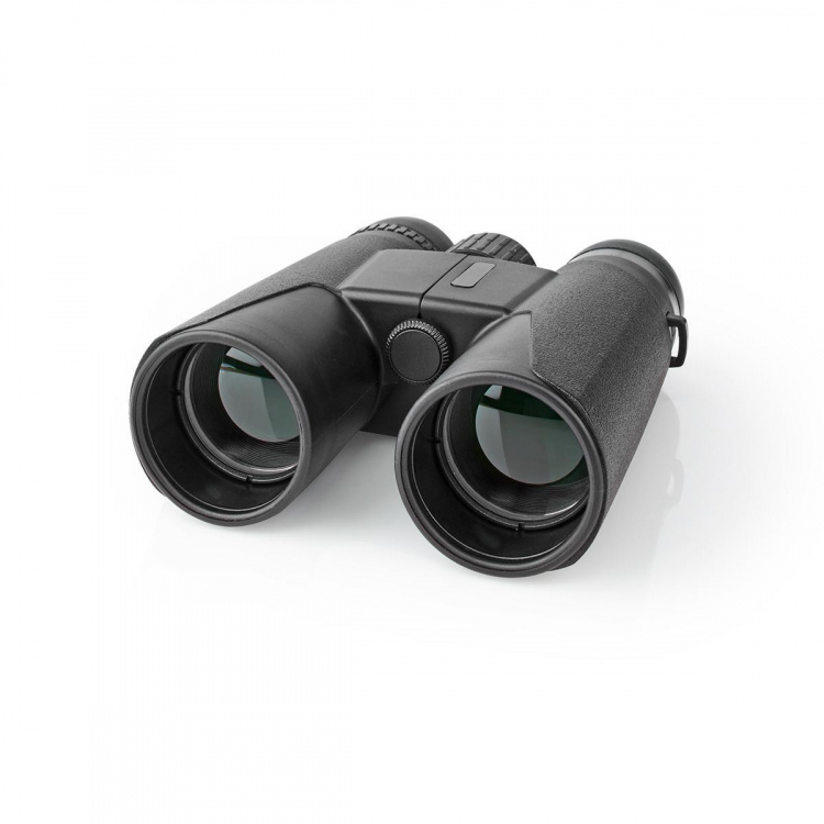 Nedis Binocular | Förstoring: 10 x | Objektivlinsdiameter: 42 mm | Synfält: 96 m | Resväska ingår | Svart