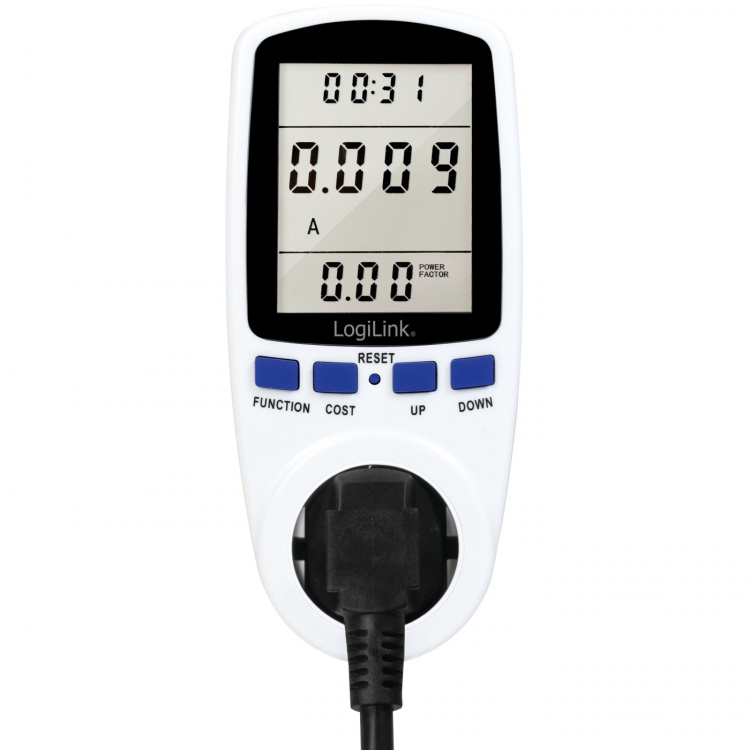 LogiLink Energimätare med kostnadsberäkning Premium