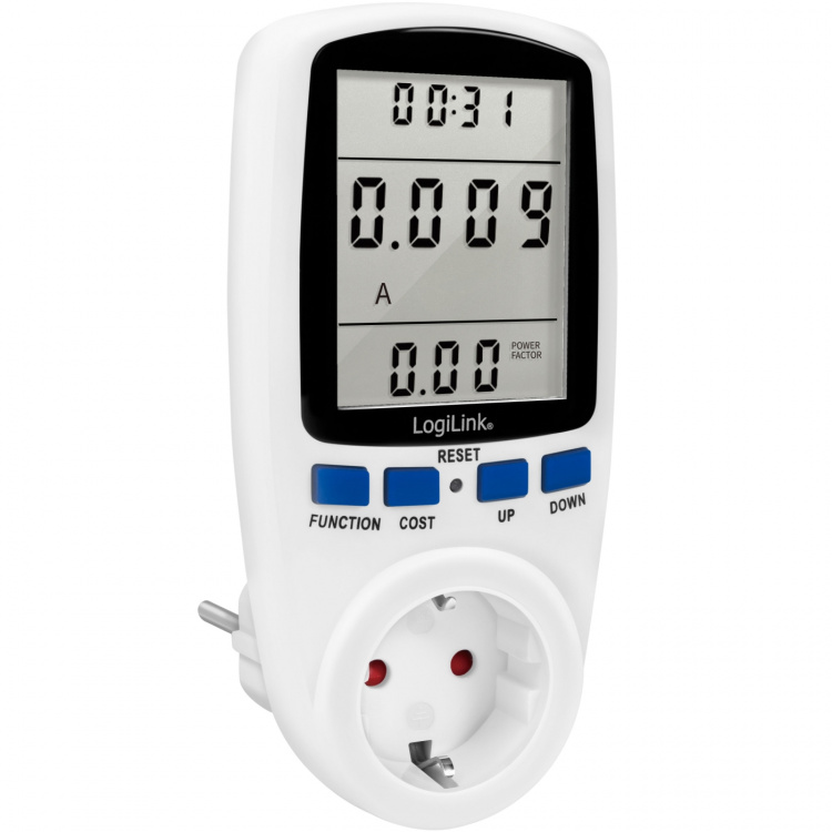 LogiLink Energimätare med kostnadsberäkning Premium
