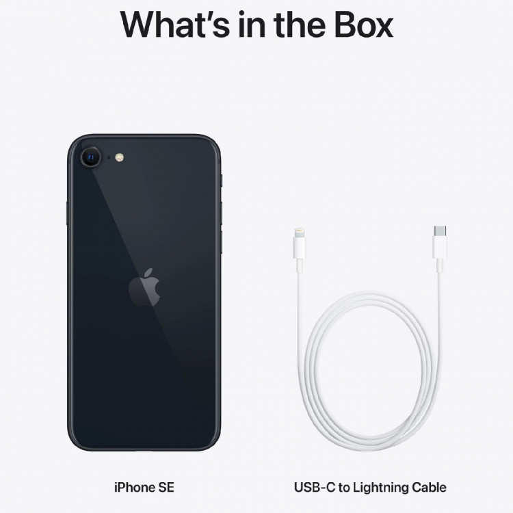 Apple iPhone SE 128GB (2022) Midnight Apple iPhone SE 128GB (2022) Midnight