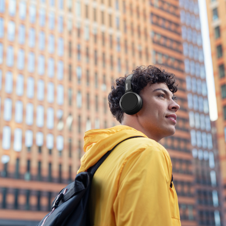 Philips On-ear Bluetooth Hörlurar Svart
