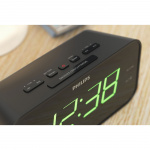 Philips Digital FM-klockradio Stora siffror Två alarm