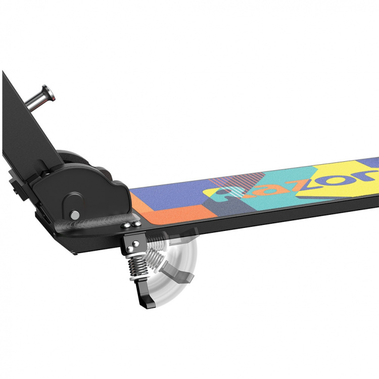 Razor A5 Lux Light Up Scooter - Green