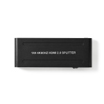 Nedis HDMI ™ Splitter | 4-Port port(s) | HDMI™ ingång | 4x HDMI™ Output | 4K@60Hz | 18 Gbps | Metall | Antracit