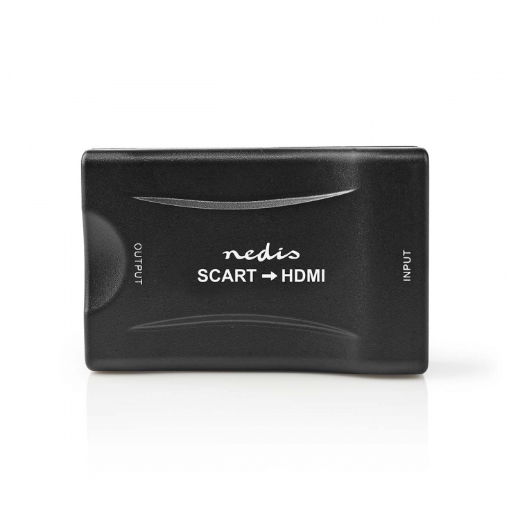 Nedis HDMI ™ Omvandlare | SCART Female | 1x HDMI™ Output | Envägs | 1080p | 1.2 Gbps | ABS | Svart Nedis HDMI ™ Omvandlare | SCART Female | 1x HDMI™ Output | Envägs | 1080p | 1.2 Gbps | ABS | Svart
