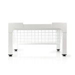 Nedis Stativ för Tvättmaskin och Torktumlare | Trådkorg | 200 kg | Vit