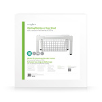 Nedis Stativ för Tvättmaskin och Torktumlare | Trådkorg | 200 kg | Vit