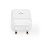 Nedis Väggladdare | 12 W | Snabbladdnings funktion | 1x 2.4 A A | Antal utgångar: 1 | USB-A | Lightning 8-Pin (Lös) Kabel | 1.00 m | Single Voltage Output | Vit Nedis Väggladdare | 12 W | Snabbladdnings funktion | 1x 2.4 A A | Antal utgångar: 1 | USB-A | Lightning 8-Pin (Lös) Kabel | 1.00 m | Single Voltage Output | Vit