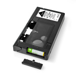 Nedis VHS Omvandlare | Omvandling: VHS-C till VHS | Plug and play | Svart