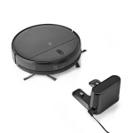 Nedis SmartLife Robot Dammsugare | Slumpmässigt | Wi-Fi | Kapacitet insamlingsreservoir: 0.2 l | Automatisk laddning | Maximal användningstid: 1.8 timmar | Svart | Android™ / IOS