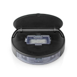 Nedis SmartLife Robot Dammsugare | Slumpmässigt | Wi-Fi | Kapacitet insamlingsreservoir: 0.2 l | Automatisk laddning | Maximal användningstid: 1.8 timmar | Svart | Android™ / IOS