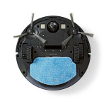 Nedis SmartLife Robot Dammsugare | Slumpmässigt | Wi-Fi | Kapacitet insamlingsreservoir: 0.2 l | Automatisk laddning | Maximal användningstid: 1.8 timmar | Svart | Android™ / IOS