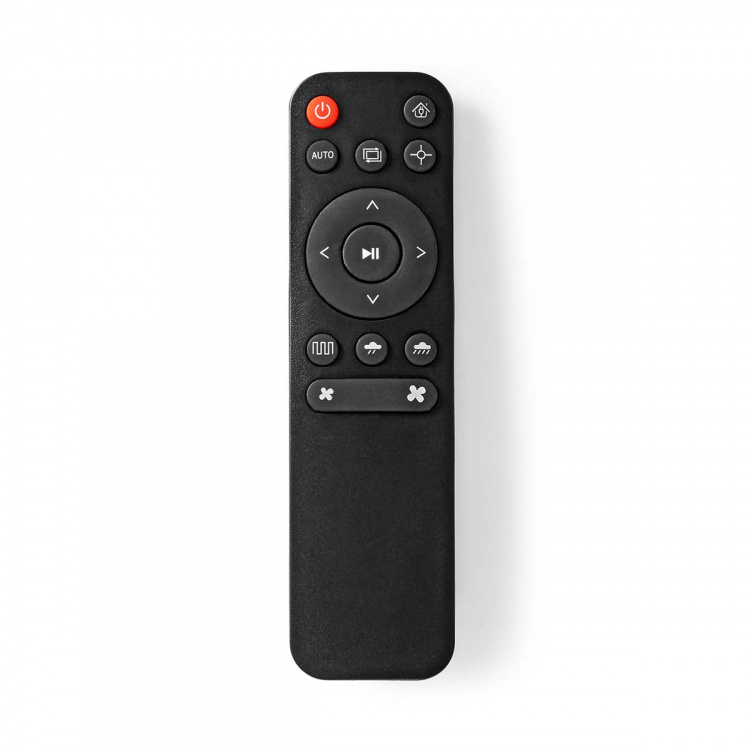 Nedis SmartLife Robot Dammsugare | Slumpmässigt | Wi-Fi | Kapacitet insamlingsreservoir: 0.2 l | Automatisk laddning | Maximal användningstid: 1.8 timmar | Svart | Android™ / IOS