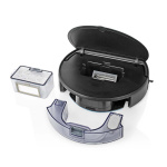 Nedis SmartLife Robot Dammsugare | Slumpmässigt | Wi-Fi | Kapacitet insamlingsreservoir: 0.2 l | Automatisk laddning | Maximal användningstid: 1.8 timmar | Svart | Android™ / IOS