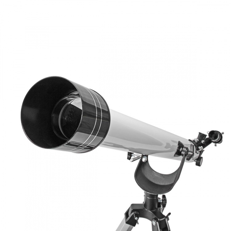 Nedis Teleskop | Bländare: 50 mm | Brännvidd: 600 mm | Finderscope: 5 x 24 | Maximal arbetshöjd: 125 cm | Tripod | Svart / Vit