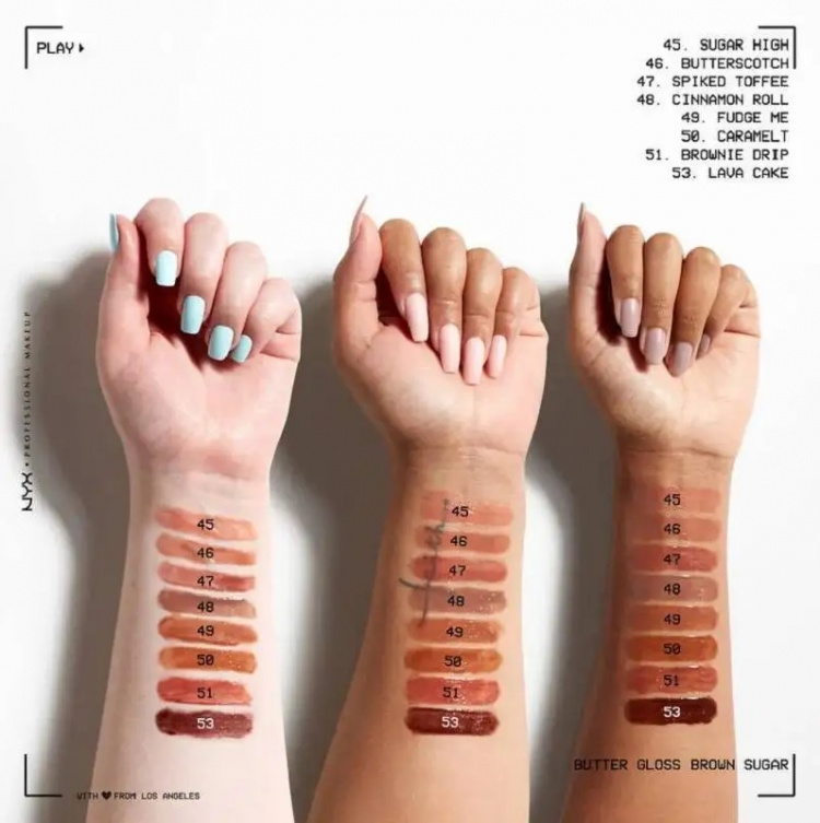 NYX PROF. MAKEUP Butter Lip Gloss - Cinnamon Roll NYX PROF. MAKEUP Butter Lip Gloss - Cinnamon Roll