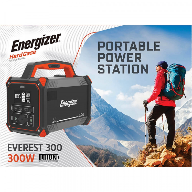 Energizer HC Everest 300 Powerstation, 289Wh Li-Ion